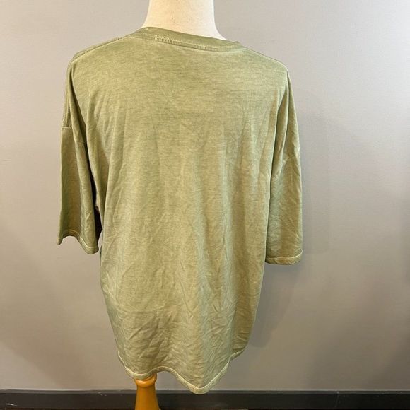 NWOT SATURDAYS NYC Peace Men's Pocket‎  Blue Green T-Shirt (M) - Picture 8 of 14